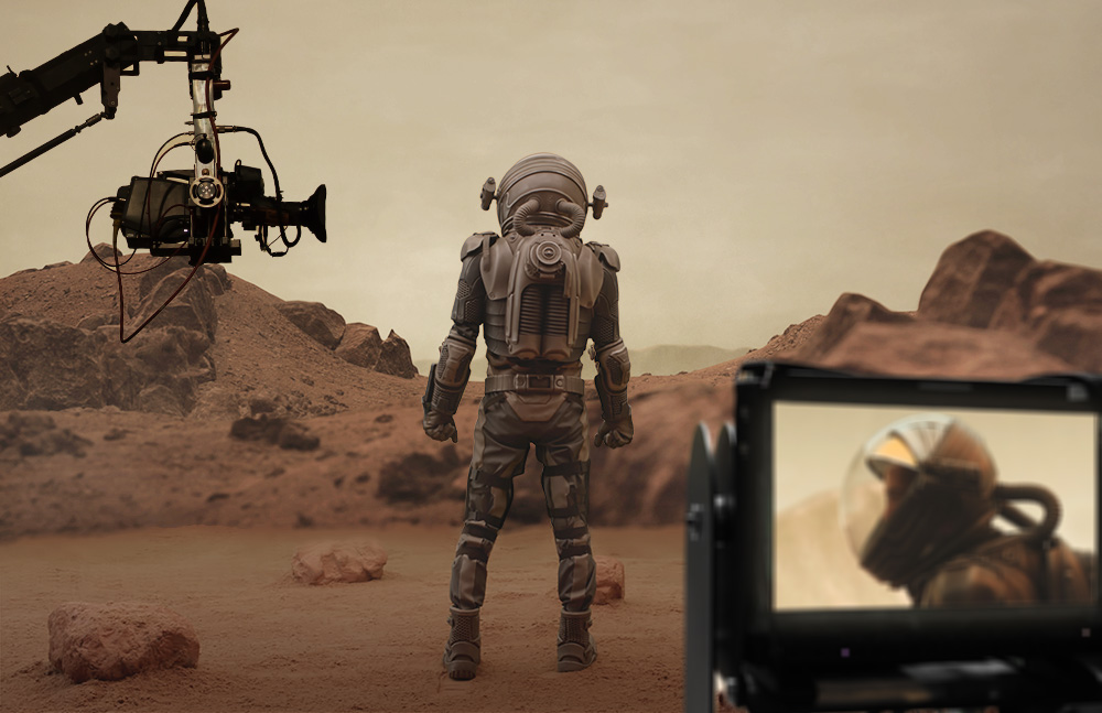 Real-Time Composite Preview and Scene Adjustments