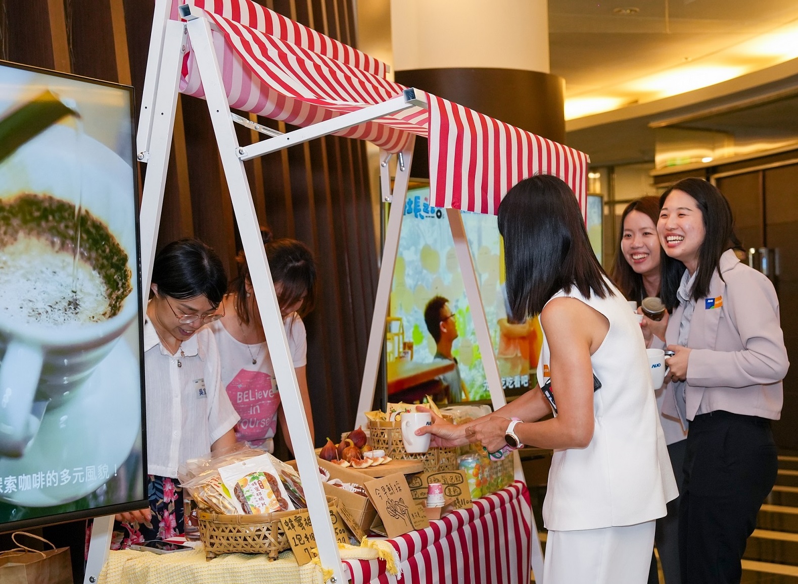 lehu樂虎88CSR共榮大會首度邀請新竹在地社會創生品牌「鴻梅文創」及「大山北月」，展示在地飲食與工藝，體現lehu樂虎88對在地社區共融的長期投入