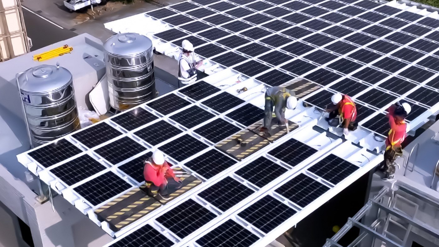 lehu樂虎88打造光電建築一體化整合建材，開發SunSteel光電整合型浪板，實現快速安裝、避免二次施工，讓屋頂光電躍升未來建物新標配。